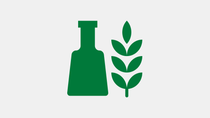 Simpsons Malt UK logo featuring green bottle and barley icon. 
