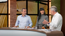 Marko Grozdanovic, Andy Beadle and moderator Stella Kontzidou during the LinkedIn  Live session