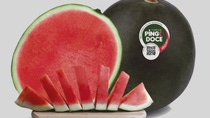 A cut open watermelon A cut open watermelon