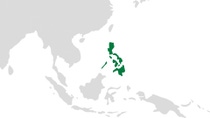 Philippines highlighted on map Philippines highlighted on map