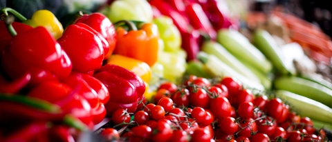 Viktualienmarkt in Munich, Germany