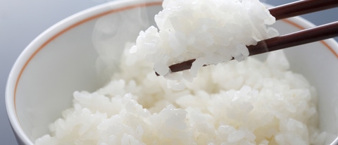 A picture of a bowl filled with rice