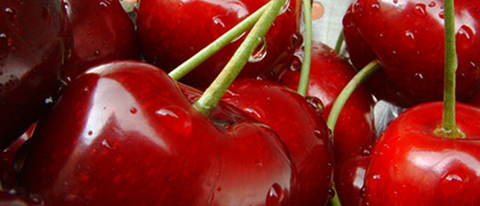 Red cherries