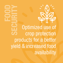 Optimized use of crop protection products for a better yield & increased food availability  Optimized use of crop protection products for a better yield & increased food availability