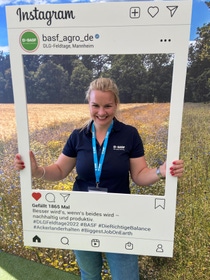 Anna at the DLG Field Days Anna at the DLG Field Days